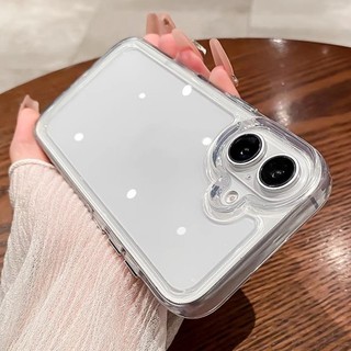 Ốp điện thoại trong suốt sang trọng cho iPhone 11 12 13 14 15 16 Pro Max Vỏ Acrylic cứng pha lê trong suốt