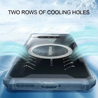 Vỏ Trong Suốt Cho Black Shark 4 4S Pro Vỏ Bảo Vệ Tản Nhiệt Trong Suốt Cho Blackshark 5 3 Pro 3s 5 RS Trường Hợp