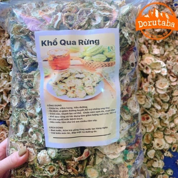 Mướp đắng rừng, khổ qua rừng thái lát, cắt lát sấy khô (500g, 1kg) giúp thanh nhiệt giải độc, bổ gan, hỗ trợ tiểu đường
