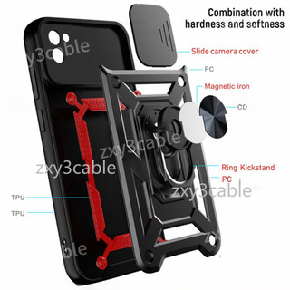 Vỏ Cho Tecno Camon 30 S Pro 30S 4G 5G 2024 Vỏ Bảo Vệ Ống Kính Máy Ảnh Trượt Cho TecnoCamon30 Camon30S 30SPro Vỏ Điện Thoại Giáp Chống Sốc Giá Đỡ Xe Từ Tính