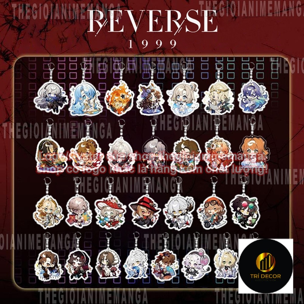 Móc khóa REVERSE: 1999 ver MẮT SAO keyring mica acrylic in hình game ...