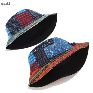 [gazi1] Mũ xô nam nữ thời trang cổ điển Mũ du lịch in hình ngoài trời Boutique