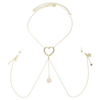 Kra Cơ Thể Trang Sức Núm Vú Dây Xích Áo Ngực Dây Xích Bikini Sling Ngực Dây Xích Váy Thích Hợp Cho Lễ Hội Âm Nhạc Và Hợp Thời Trang Ra