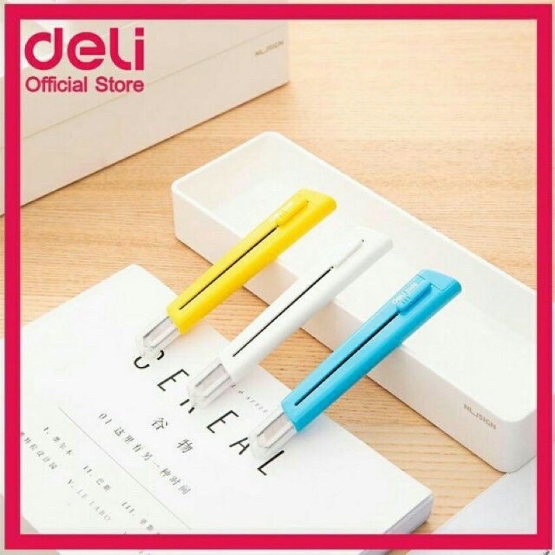 Dao rọc giấy Deli 2038/ lưỡi dao Deli nhỏ.