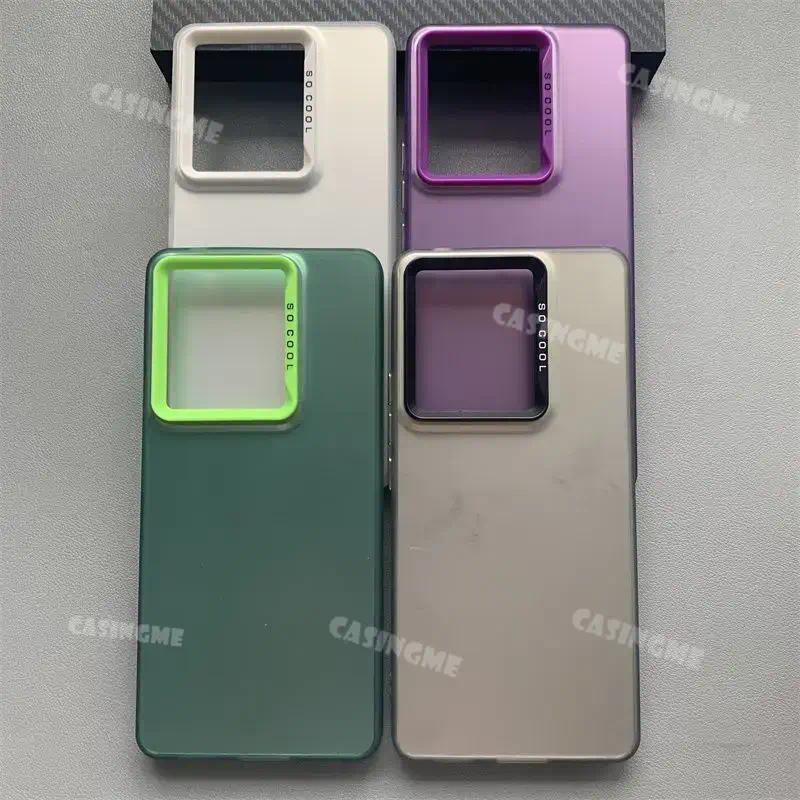 OPPO A6 Pro 5G 2025 Mạ Sang Trọng Aurora Skin Matte Casing Cho OPPOA6Pro OPPO A6 A 6 A6Pro A6 Pro A6i 4G 5G 2025 Ốp Điện Thoại Bảo Vệ Camera Nhiều Màu Sắc Ốp Lưng Chống Sốc