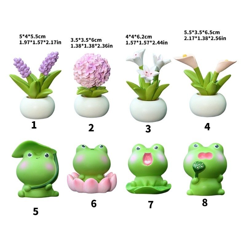 Exhila Nhựa Chậu Hoa Hộp Đựng Thực Vật Các Bức Tượng Trang Trí Cho Kệ Sách Máy Tính Để Bàn Ô Tô