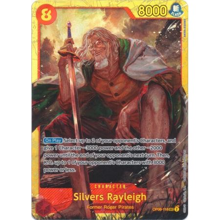 One Piece Card Game - Two Legends (OP-08) - Silvers Rayleigh - 118 ...