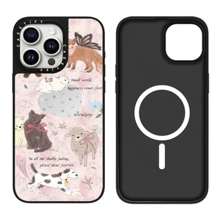 Ốp điện thoại cứng gương động vật sân vườn từ tính cho iPhone 16ProMax 15 14 13 12 11 Vỏ chống sốc