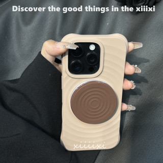 Ốp Điện Thoại Từ Silicon Lỏng Sang Trọng Thích Hợp Cho iPhone16 15 14 13 promax Camera Chống Sốc Bảo Vệ Lỗ Lớn Da Chống Rơi Ốp Lưng Mềm