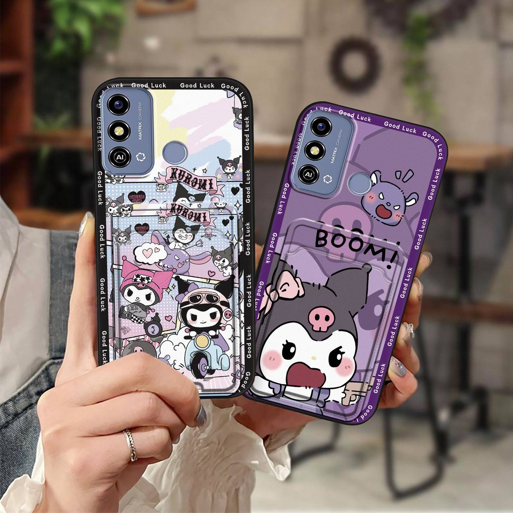 Bảo Vệ Vỏ Mềm Ốp Lưng Điện Thoại ZTE Blade A53 Graffiti Túi Đựng Thẻ Chống Thấm Nước Bọc Toàn Bộ Silicone TPU Hoạt Hình Chống Va Đập Bền Chống Sốc Thiết Kế Thời Trang Chống Bụi Bẩn Dễ Thương