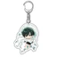 HT3 BLUE LOCK Acrylic Móc Khóa Rensuke Kunigami Mặt Dây Chuyền Túi Phụ Kiện Anime Ngoại Vi TH3