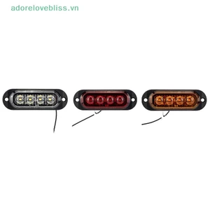 THÊM 12V 24V Xe Tải LED Bên Đánh Dấu Đèn Xe Trailer DOT E8 Mark Phản Quang Van Giải Phóng Đèn Cho Xe Tải RV Xe Buýt Thuyền BSS