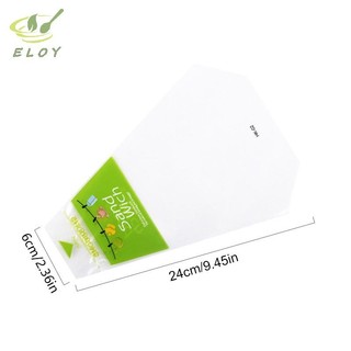 [ELOY] 100 Cái Bao Bì Bánh Sandwich Trong Suốt Nướng Tam Giác Bánh Mì Nướng Thực Phẩm Bao Bì Dùng Một Lần Túi Trong Suốt VN