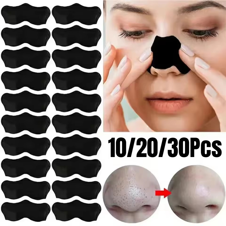 10 / 20 / 30 Miếng Dán Mũi Loại Bỏ Mụn Đầu Đen - Miếng Dán Mặt nạ Mũi Làm Sạch Sâu - Khôi Phục Mũi Làm Mới