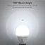 OIMG 2 Chiếc E27 LED Radar Cảm Biến Chuyển Động Bóng Đèn 220V Ánh Sáng Trắng 6000K Phát Hiện Hồng Ngoại Ánh Sáng Thông Minh Làm Việc Ban Đêm 15W 12W Radar Bóng Đèn Cảm Ứng