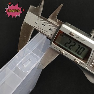 Pnpia 24 Lưới Nhựa Bảo Quản Hộp Đựng Trang Sức Ngăn Có Thể Điều Chỉnh Hộp Đựng Hạt Bông Tai Hộp Trang Sức Hình Chữ Nhật Hộp Đựng Boutique