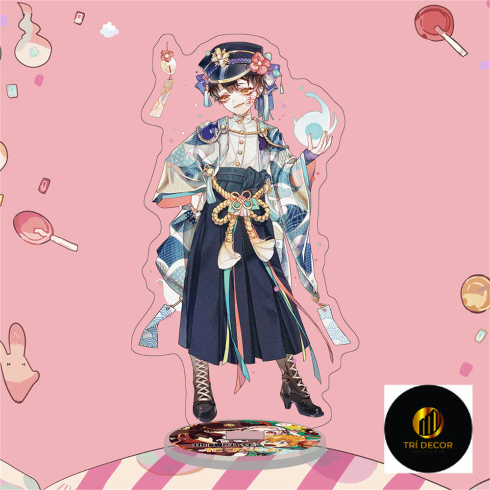 Móc Khoá, Mô Hình Standee Anime Toilet-bound Hanako-kun Trang Trí Bàn Học