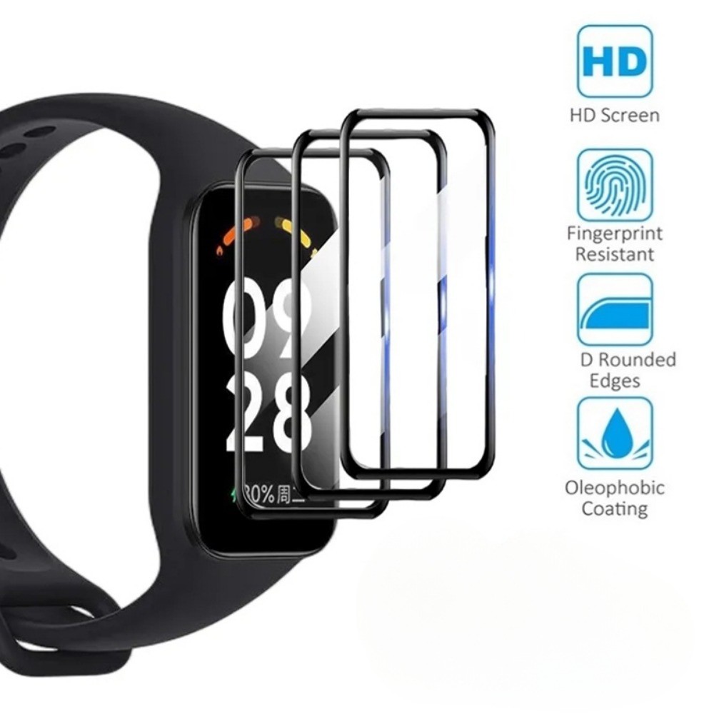 1 Bộ Phim Bảo Vệ Cho Huawei Band 11 10 9 8 Bảo Vệ Màn Hình HD Cong Mềm Chống Trầy Xước Cho Huawei Fit 4 3