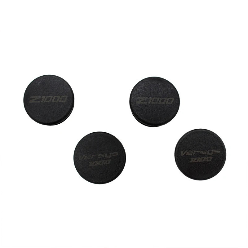 2PC Khung Lỗ Nắp Cắm Trang Trí Khung Nắp Bộ Phù Hợp Cho Kawasaki Z1000 Z1000SX z1000 Versys1000 2011-2021 Xe Máy