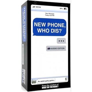 New Phone, Who Dis? U.K. Edition Adult Party Game