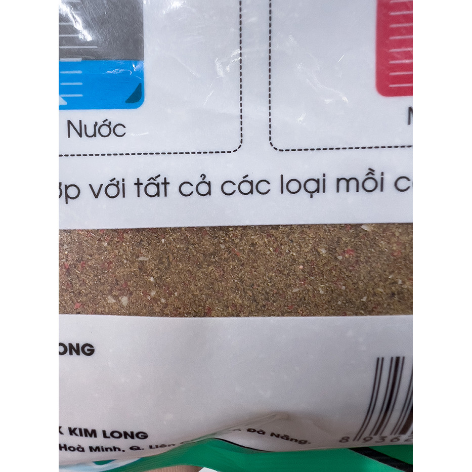 Mồi Cám Câu Cá Kim Long Tổng Hợp Câu Mọi Loại Cá (Gói 250gram)