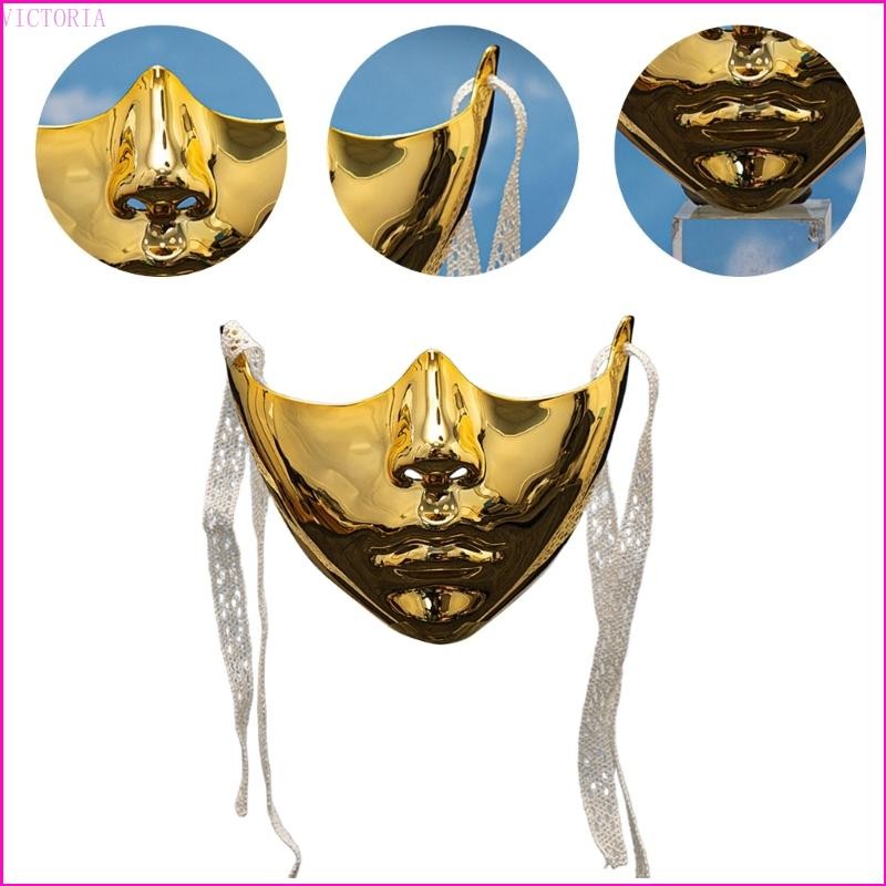 Vic Hóa Trang Cơ Khí Nửa Mặt Đảng Thẩm Mỹ Halloween Trang Điểm Đạo Cụ Dành Cho Người Lớn Nữ Nam Quà Tặng