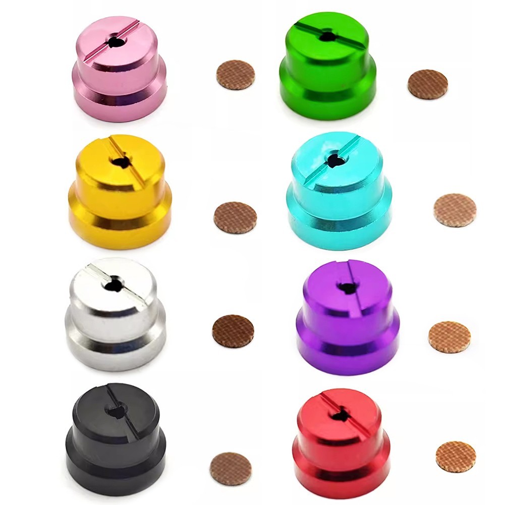 Cuộn Dây Đo Đai Ốc Hợp Kim Nhôm Nửa Mặt Trăng Nắp Nước Thả Bánh Xe 1 Bộ 6 * 4cm
