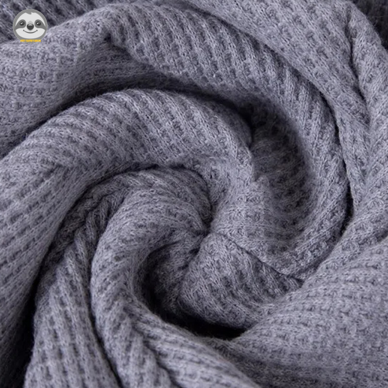 Phong cách Nhật Bản Muji Style / Mũ cọc lông cừu cao cấp / Mũ dệt kim ấm áp đơn giản / Mũ chui đầu chất lượng cao thu đông