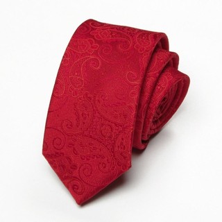 NOOKSTORY Nam Cổ, Hoa Văn Hạt Điều Jacquard Cravat Dây Buộc Cổ Lụa, Phong Cách Trung Quốc Mỏng 6cm Chiều Rộng Phù Hợp Với Dây Buộc Cổ Chổi Cổ Phụ Kiện Cổ