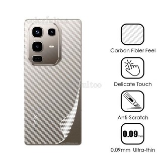 Phim Sợi Carbon Mặt Sau Cho Infinix Note 50 Pro + Plus 50S 50X Edge Note50Pro Note60Ultra 60Pro 4G 5G Phim Mềm Bảo Vệ Trong Suốt Full Cover Miếng Dán Bảo Vệ Màn Hình Chống Trầy Xước