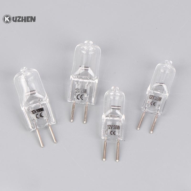 KUZHEN 1Pc Bóng Đèn G6.35 12V 20W/35W/50W/70W/100W cho máy làm việc, kính hiển vi, dụng cụ quang, đèn hương thơm