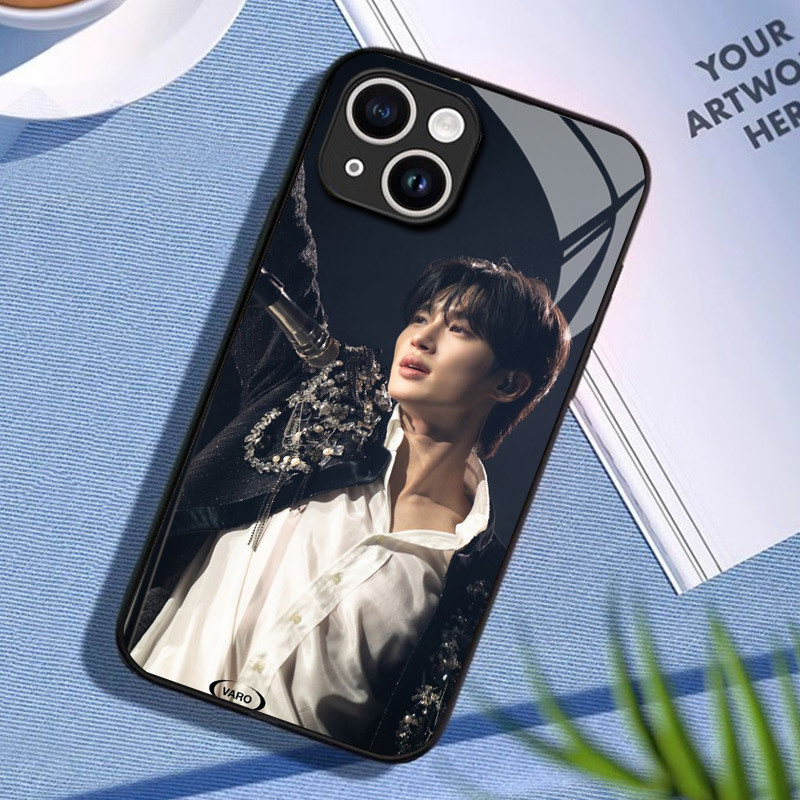 Byeon Woo seok 02 Ốp Điện Thoại Kính Cho IPhone 16 15 14 13 12 11 Pro XR XS Max Plus Mini X XR 8 7 6s SE2 / 3