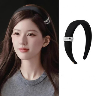 Tóc Phụ Kiện HT5 Màu Trơn Hạt, Phong Cách Hàn Quốc Thanh Lịch