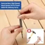 NOTE1 1 / 2 Cái Trung Tâm Pin Punch, Hai Đầu Không Búa Đánh Dấu Lỗ Dụng Cụ, 1 / 16 & 3 / 32inch Lò Xo Tải Kim Loại Trung Tâm Lỗ Đấm Gỗ Mũi Khoan