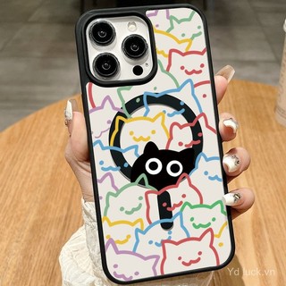 Ốp lưng trong suốt chống sốc phong cách Hàn Quốc hình mèo cho iPhone 14 Pro 13 12 Pro Max 11 16 15 Pro Max 14 13 Pro 12 Pro 11 Pro 16 Pro 15 14 Plus 13 Pro Max 12 11 Pro Max, chống bụi, chống nước, chống va đập