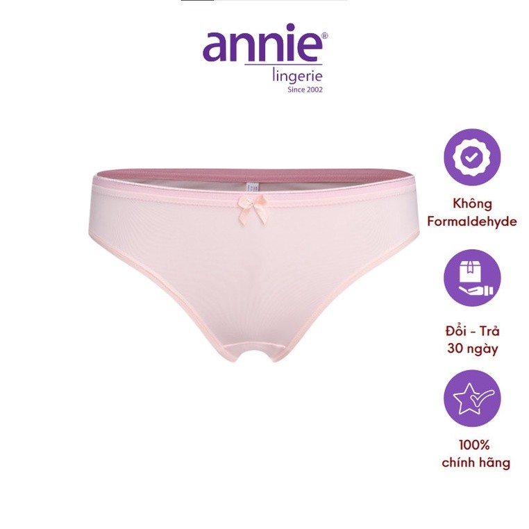 Quần lót nữ cao cấp không viền annie QE 2158 không vết hằn, co giãn 4 chiều, lưng thấp mặc thoải mái