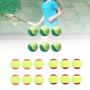 Jfory 6 Bóng Tập Tennis Cho Trẻ Em Thực Hành Bóng Chuyên Nghiệp 2.52 "Đường Kính Cho Trò Chơi Hoạt Động Người Hâm Mộ Trẻ Em Thanh Thiếu Niên
