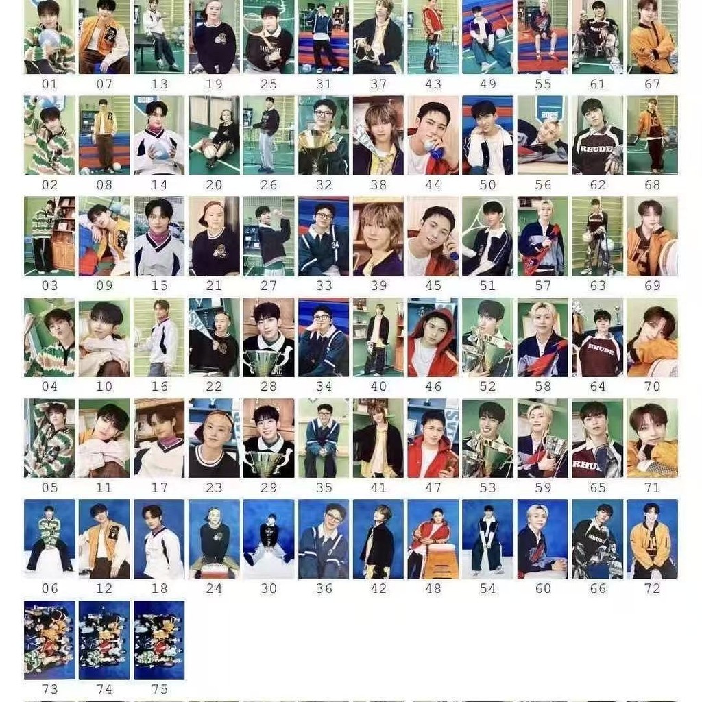 Bộ Photocard giao dịch CARAT LAND Seventeen 2025