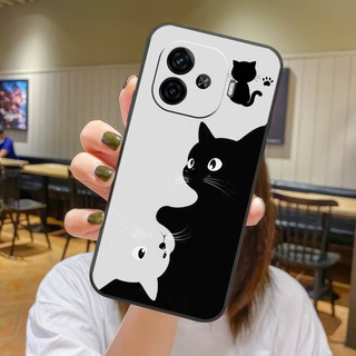 Ốp lưng Vivo iQOO Z9 Turbo - Z9 5G China - in hình mèo chó cute dễ thương cat dog thug life nhựa dẻo TPU bảo vệ