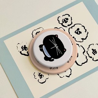 Giá đỡ điện thoại di động họa tiết mèo đen dễ thương cho iPhone 11 13Promax 15promax 15pro 14pro 12pro16promax 16plus 16 giá đỡ điện thoại di động