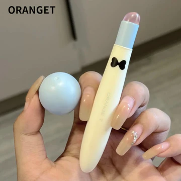 ORANGET Cọ Môi Cọ Môi Silicon Cọ Đầu Tròn Bùn Môi Với Nắp Đậy