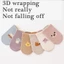 Treeling 1 Đôi Tất Cotton Chống Trơn Trượt Cho Bé Tập Đi Học Đi Bộ Thiết Kế Hoạt Hình