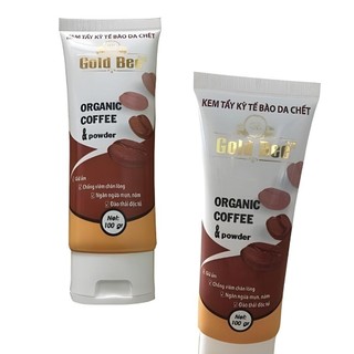 Kem tẩy tế bào chết Gold Bee Organic Coffee & Powder 100g #