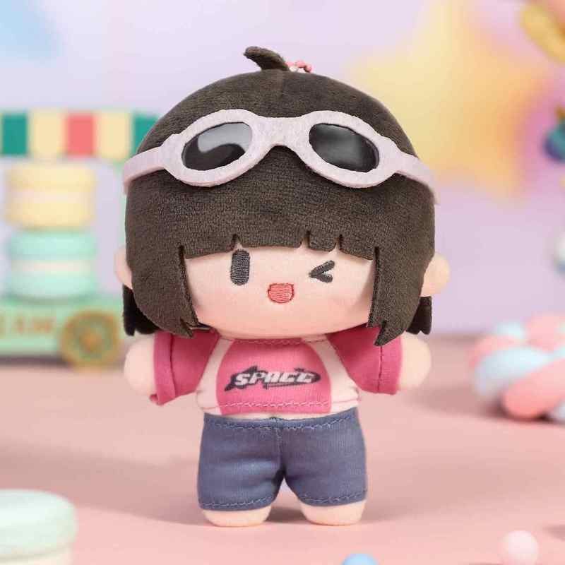 Link Click Móc khóa búp bê sang trọng – Hình đồ chơi nhồi bông Charles, Lucas, Jo 12CM
