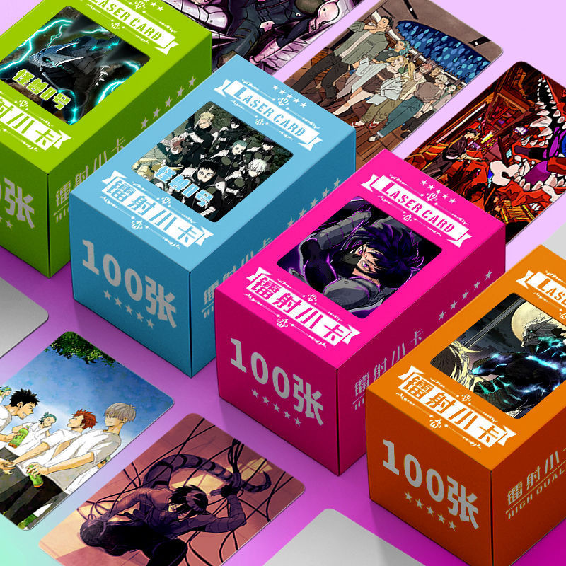 Kaiju No. 8 Thẻ LOMO ba chiều – Bộ 100 Thẻ Ảnh Mini Không Phản Hồi (Sưu Tập Anime)