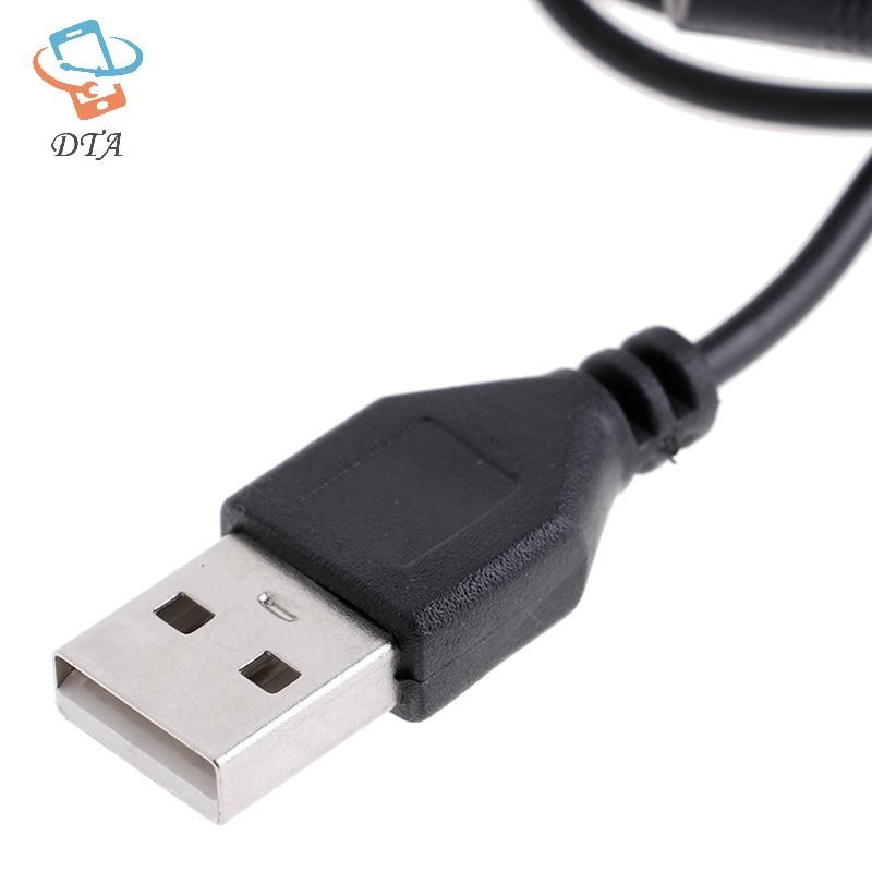 [DTA] 1Pc USB A Nam sang 3.5 * 1.35mm Đầu nối Dây cáp nguồn VN