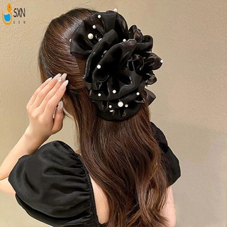 Nhẹ nhàng Lưới Sợi Móng Vuốt Tóc Hàm Kẹp Phong Cách Đơn Giản Ổn Định Kẹp Móng Vuốt Cho Nữ Và Bé Gái Sử Dụng Hàng Ngày