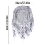 Khăn Keffiyeh Jacquard Họa Tiết Cho Người Lớn, Dùng Ngoài Trời, Đa Năng
