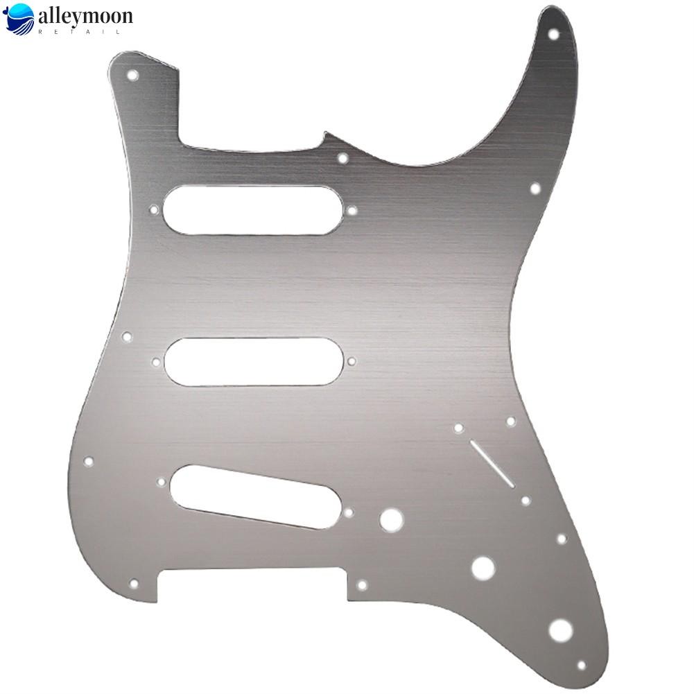 【LEYM】Guitar Pickguard Fittings Scratch Aluminum For Strat Electric Guitars Durable