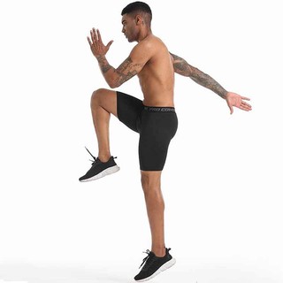 ✨ Tights Men's Basketball Fitness Track and Field Fifth Pants High Elastic Quick-Drying Sports Shorts Training Running Leggings Breathable 1epG